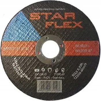 Řezný kotouč Kotouč Star Flex TA-PO-007 pro ocel 125 x 2,5 mm