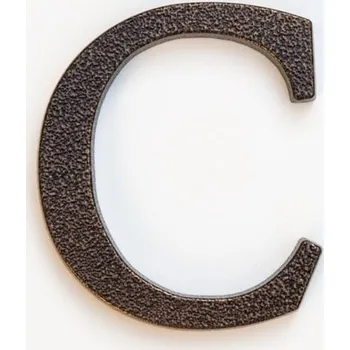 Obraz PRESTIGE písmeno C na dům BRONZOVÁ