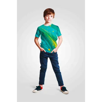 Chlapecké oblečení UTOPY Dětské sportovní tričko Emerald Drifts Velikost: 110-116