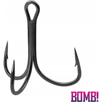 Rybářský háček Delphin BOMB! GripHook TRIPLE kotvicí 6 kusů vel. 8
