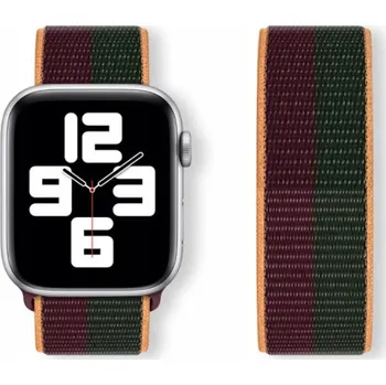 Řemínek na hodinky Řemínek nylonový řemínek pro Apple Watch, červený