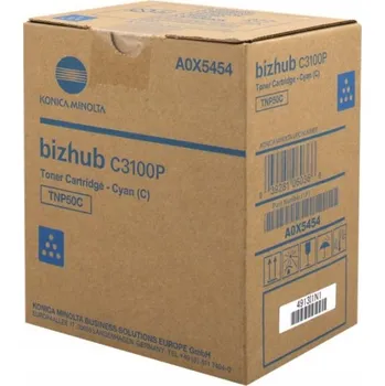 Toner Konica minolta TNP50C A0X5454 modrý (cyan)