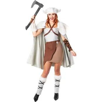 Karnevalový kostým Funiglobal - Sexy Viking Costume for Women - M