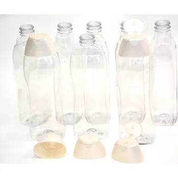 Láhev PLASTOVÁ LÁHEV PET 500 ML S APLIKÁTOREM FLIP-TOP