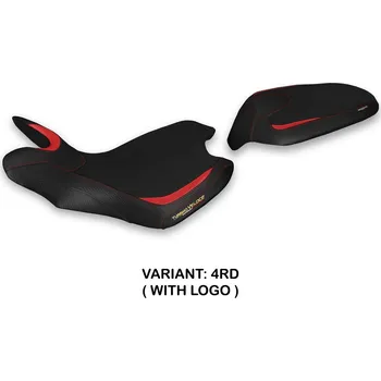 Moto sedlo TPZ Italia Potah sedla MV Agusta Turismo Veloce (21-24) Balti model potah sedla: bez loga 4RD (red)