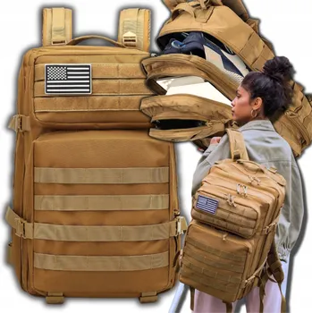 Outdoorové zavazadlo Batoh vojenský Omna Tactical Schoolpack 45L 41-60 l zelený