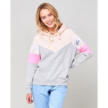 Pánská mikina Mikina Rip Curl ZENIKA COLORBLOCK HOODIE Cement Marle velikost S