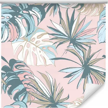 Fototapeta Tapeta do ložnice tropické palmové listy příroda