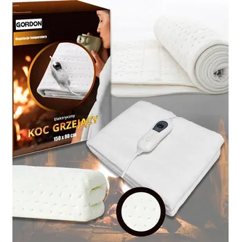 VELKÁ ELEKTRICKÁ VYHŘÍVANÁ DEKA CHLUPATÁ MĚKKÁ VYHŘÍVACÍ PODLOŽKA 150 X 80 OVLADAČ