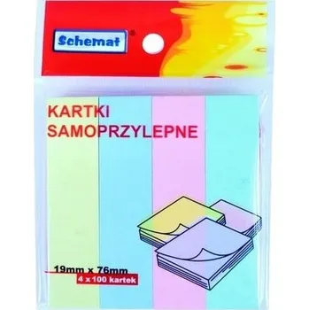 Set školních potřeb Zakładki indeksujące 19x76mm 100szt
