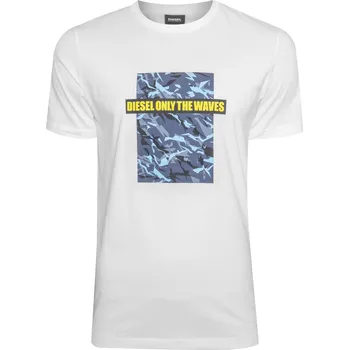 Pánské Tričko s krátkým rukávem 00ST5I-0NAVI-100 - Diesel M
