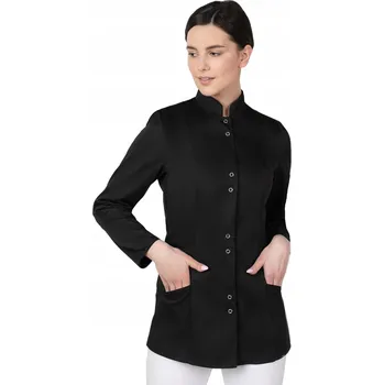 Dámské sako 46 DÁMSKÝ ZDRAVOTNICKÝ BLEJZR NA ZIP SE STOJÁČKEM, KOSMETICKÝ PLÁŠŤ 141SD