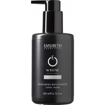 Vlasová regenerace Šedo-stříbrná tónovací maska na vlasy Silver Whim Emsibeth 200 ml