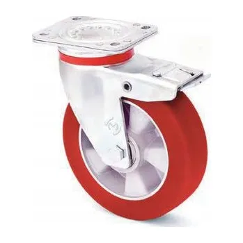 Pojezdové kolečko KOLEČKA, KOLO, KOLEČKO, KOLA PRO VOZÍKY BRZDA PRŮMĚR 160 mm - 550 kg