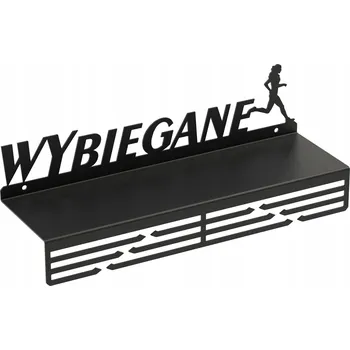 Věšák Věšák na medaile VYBĚHANÁ HOLKA s poličkou - KVALITA