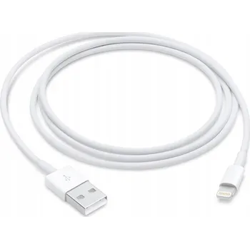 Datový kabel Kabel Aristex USB - Apple Lightning 1 m bílý