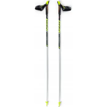 Trekingová hůl Hole na nordic walking FIZAN Race Carbon žluté 130 cm