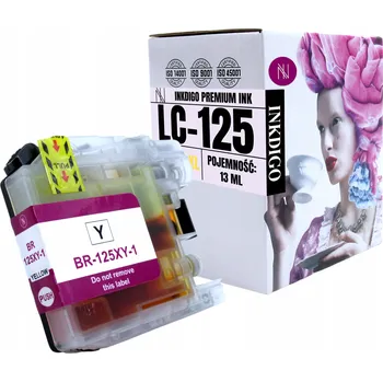 Žlutá inkoustová kazeta Inkdigo pro tiskárny Brother