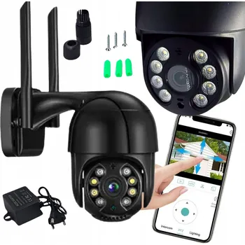 IP kamera IP Kamera v Lampě s Detekcí Pohybu, Alarmem a Infračerveným Nočním Viděním 4MPx