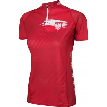 Dámské tričko Tričko POLSKO PRIME ČERVENÉ L EXTREME HOBBY