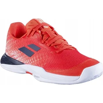 Pánská obuv JUNIORSKÉ TENISOVÉ BOTY BABOLAT JET MACH III CLAY STRIKE RED/WHITE VEL. 38