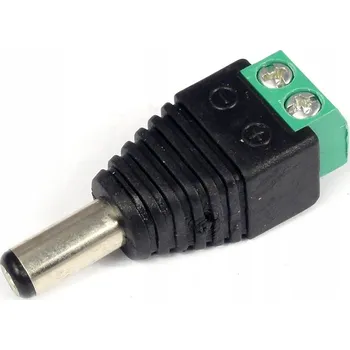 IP kamera DC napájecí konektor samec 5.5/2.5 se svorkovnicí