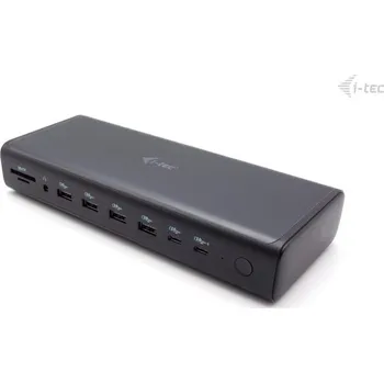 USB hub i-tec Universal 6x 4K Display Docking Station, Power Delivery 140W CA6MONITORDOCKPD