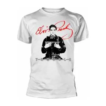 Merch Elvis Presley: Tričko Trouble L 2019
