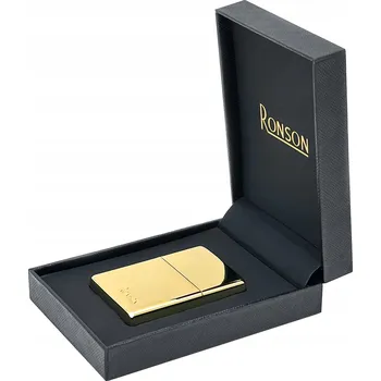 Zapalovač Zapalovač RONSON GOLD POLSHED Benzínový