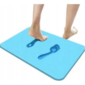 Koupelnová předložka RYCHLESCHNOUCÍ PROTISKLUZOVÁ KOUPELNOVÁ PŘEDLOŽKA