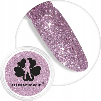AllePaznokcie Třpytky, ozdoba na nehty - Č. 85 Růžová Pink