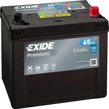 Auto-moto baterie EXIDE Premium 65Ah, 12V, EA654 - UAMK instalace do vozu