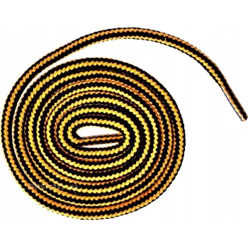 Tkaničky do bot ŽLUTÉ + ČERNÉ tkaničky do bot zmije Outdoor Adidas tkaničky 140 cm