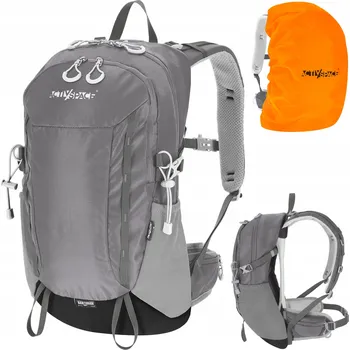 turistický batoh Batoh turistický ACTIV/SPACE 22 l šedý s ventilačním systémem zad