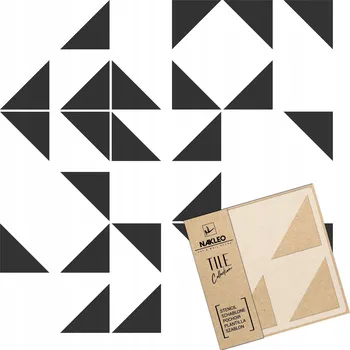 Šablona Malířská DLAŽDIČKY OBKLADY Opakovaně Použitelný 45x45cm Vzor Geometrie GOUVEIA