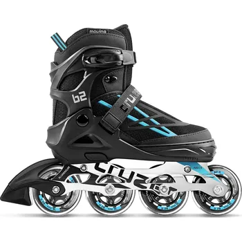 Kolečkové brusle Kolečkové Brusle Movino Cruzer B2 vel. 38-41 růžovo-černé