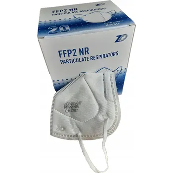 respirátor NASTAVITELNÁ OCHRANNÁ MASKA RESPIRÁTOR FFP2 CE 20 szt