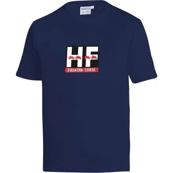 Pánské tričko Sparco Lancia HF Tričko Squadra Corse Modrá M