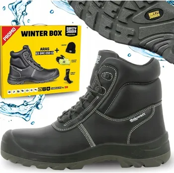 Pracovní obuv Pracovní boty VYSOKÉ Zimní Zateplené VODĚODOLNÉ Pánské S3 Velikost 45