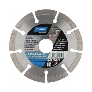 Řezný kotouč Diamantový kotouč segment 180 mm NORTON Universal
