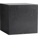 Audo CPH Černý mramorový noční/odkládací stolek AUDO PLINTH 40 x 40 cm