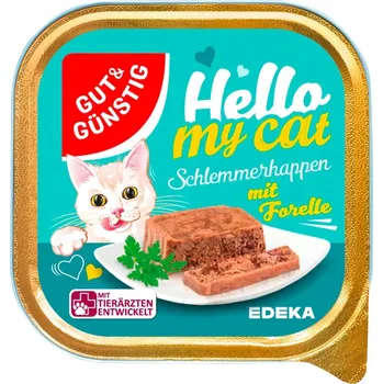 Krmivo pro kočku Mokré krmivo Gut&Gunstig pstruh 0,1 kg