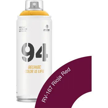 Barva ve spreji Montana MTN 94 sprej 400 ml RV-167 červená
