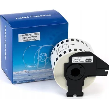 Pásek do tiskárny Náhradní termální páska pro tiskárny Brother QL-570, QL-560, QL-700, DK2220