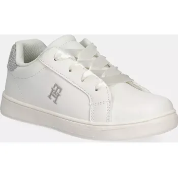 Dívčí tenisky Dětské sneakers boty Tommy Hilfiger bílá barva, T1A9-33728 T1A9.33728.30.34 00X, EUR 33