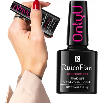 Lak na nehty REINFORCE GEL DO PAZNOKCI HYBRYDOWYCH BEZBARVÝ OnlyU 7,3 ml