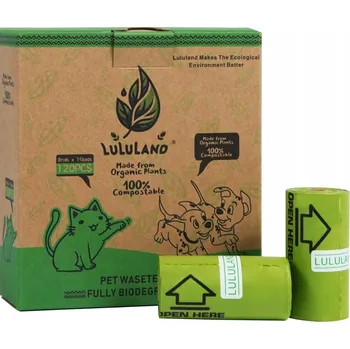 sáček na exkrement Sáčky na psí exkrementy LULULAND 120 ks