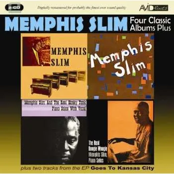 Zahraniční hudba 2CD Memphis Slim: Four Classic Albums Plus 2024