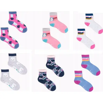 Pánské ponožky 6 x Bavlněné Ponožky ŠKOLNÍ Ponožky 27/30