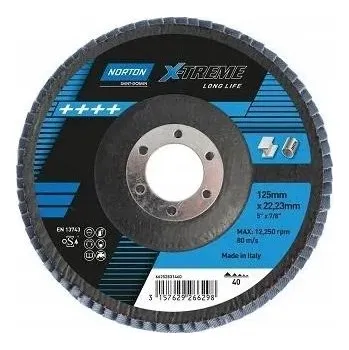Brusný kotouč Lamelový brusný kotouč NORTON X-TREME 125